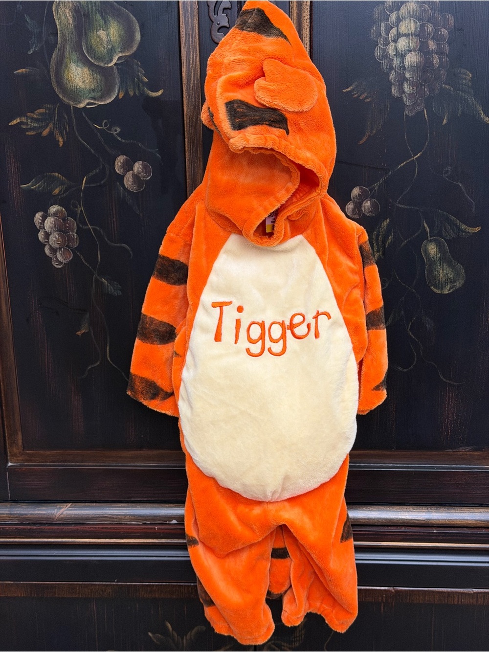 Tigger Plush Hooded Kids Costume - 3-6 months